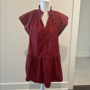 Pinch Burgundy Dress Sz M